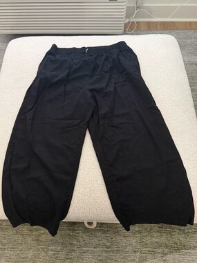 Old Navy High Waisted Linen Super Wide Pants